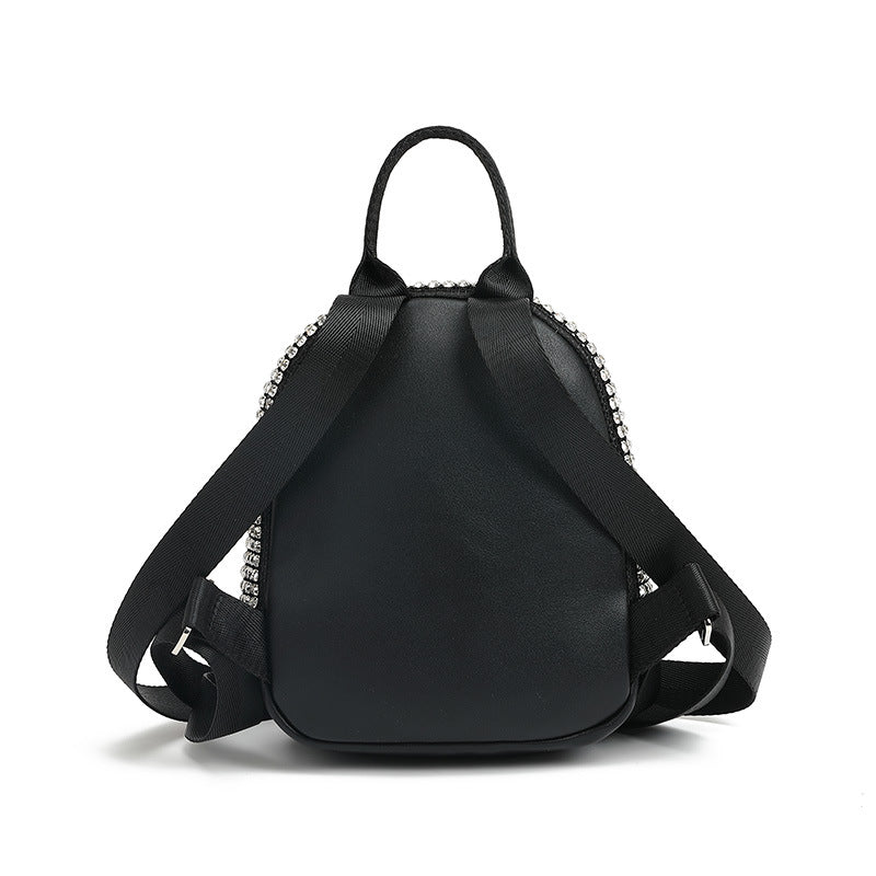 Rhinestone Cute Large Capacity Portable Fashion Trendy Leisure Backpack