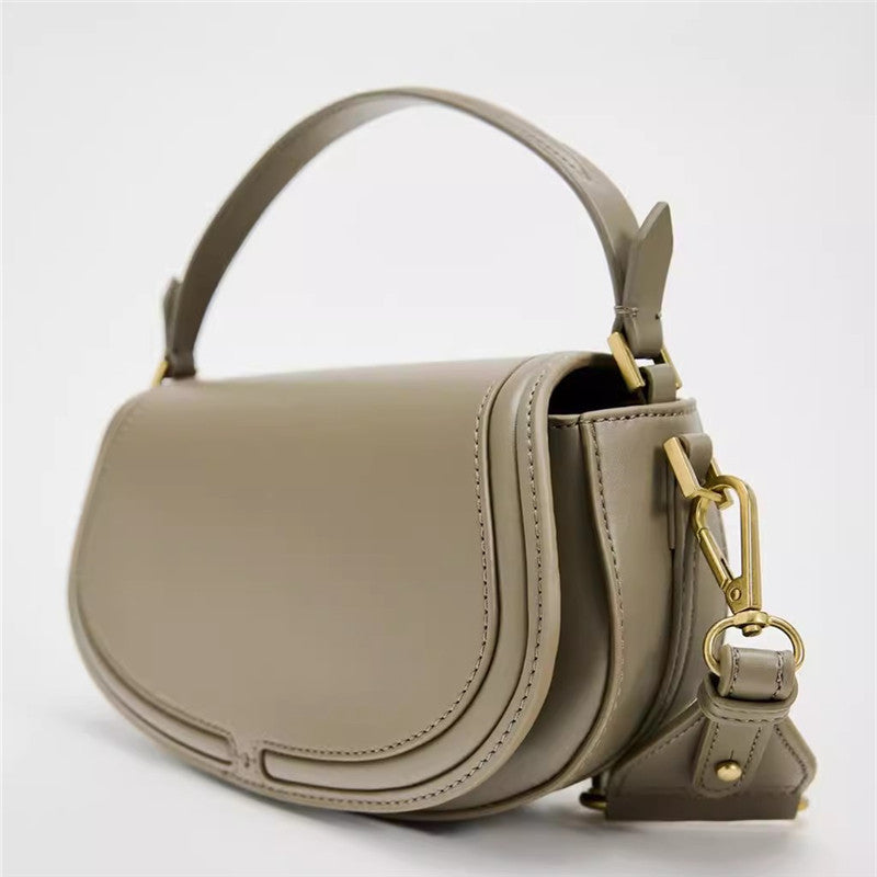 Women's Fashion Design Underarm Vintage Saddle Versatile Bags