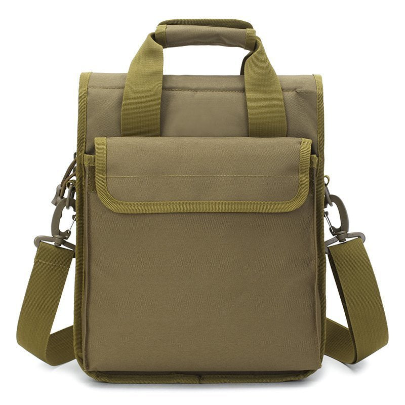 Men's Nylon Camouflage Tactics Hiking Camping Kit Tooling Large Men's Shoulder Bag