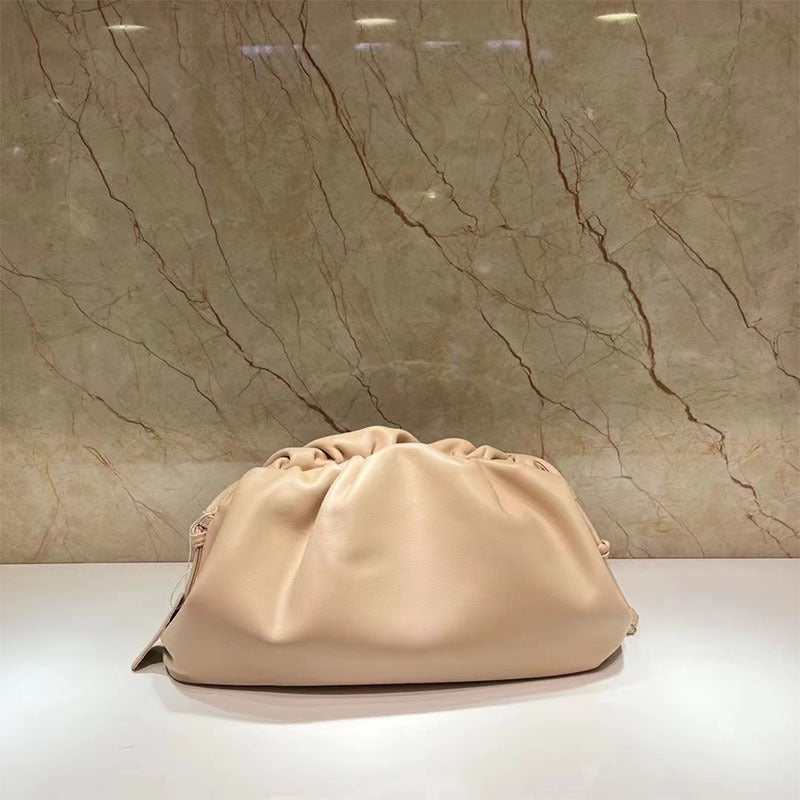 Women's Design Genuine Leather Dumpling Clutch Cowhide Bags