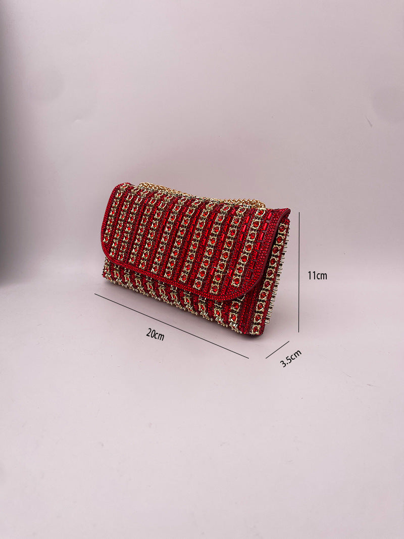 Trendy Elegant Banquet Chain Fashion Team Dinner Bag