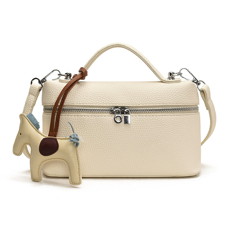 Women's Lunch Box Lychee Pattern Three-dimensional Fashion Women's Messenger Bag