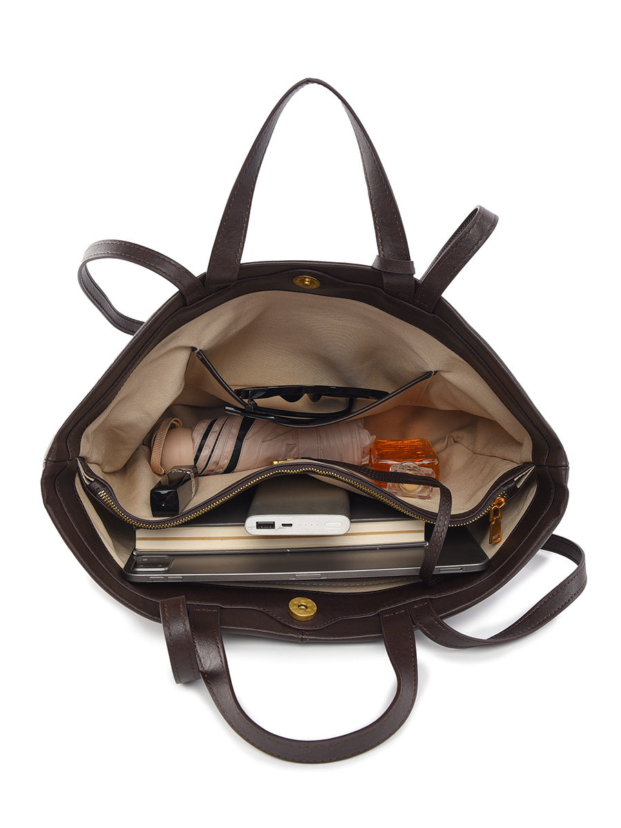 Women's Sense Female Niche Soft Leather Commuter Women's Handbag