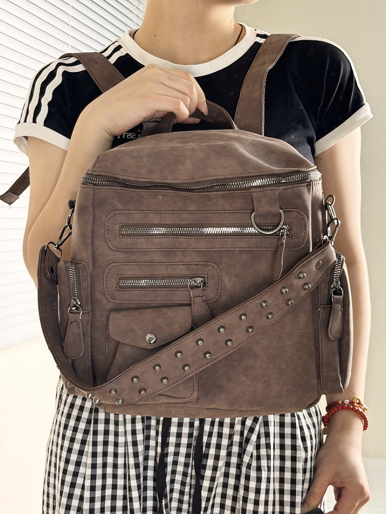 Charming Large Capacity Fashion Versatile Retro Backpacks