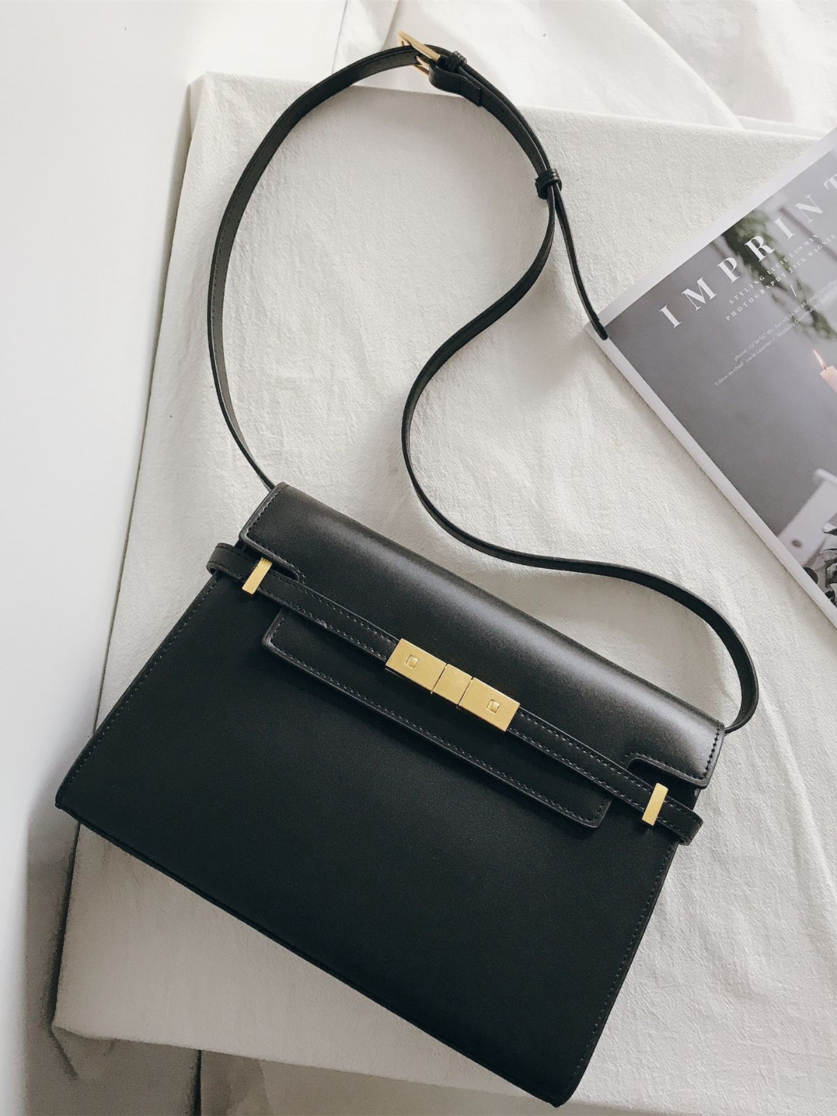 Unique Women's Manhattan Leather Portable Cowhide Bags