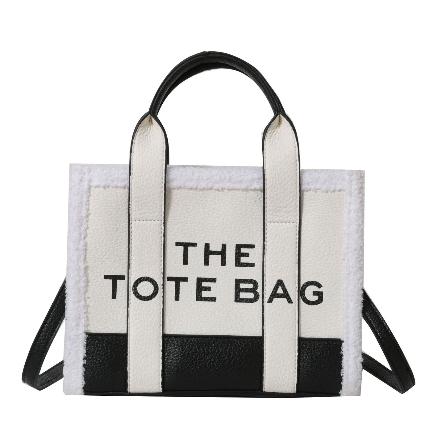 Women's Commuter Portable Lamb Fur Trendy Elements Women's Handbag