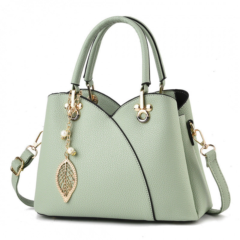 Women's Fashion Lychee Pattern Simple Mother Women's Handbag