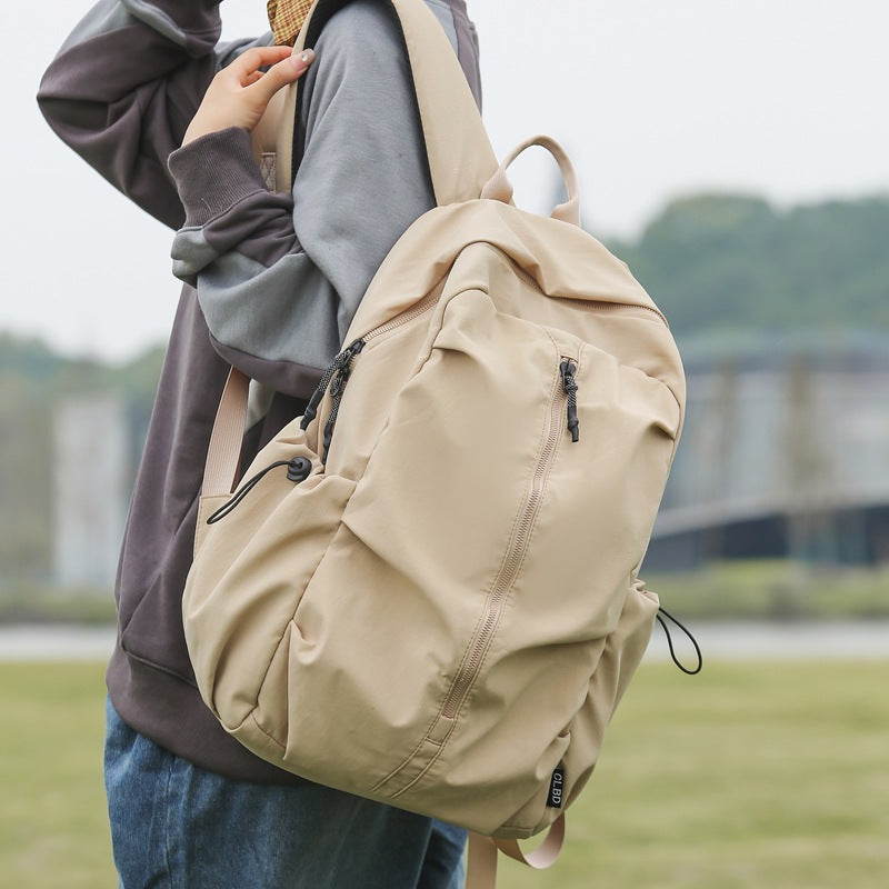 Trendy Nylon Waterproof Large Capacity Computer High Leisure Backpack