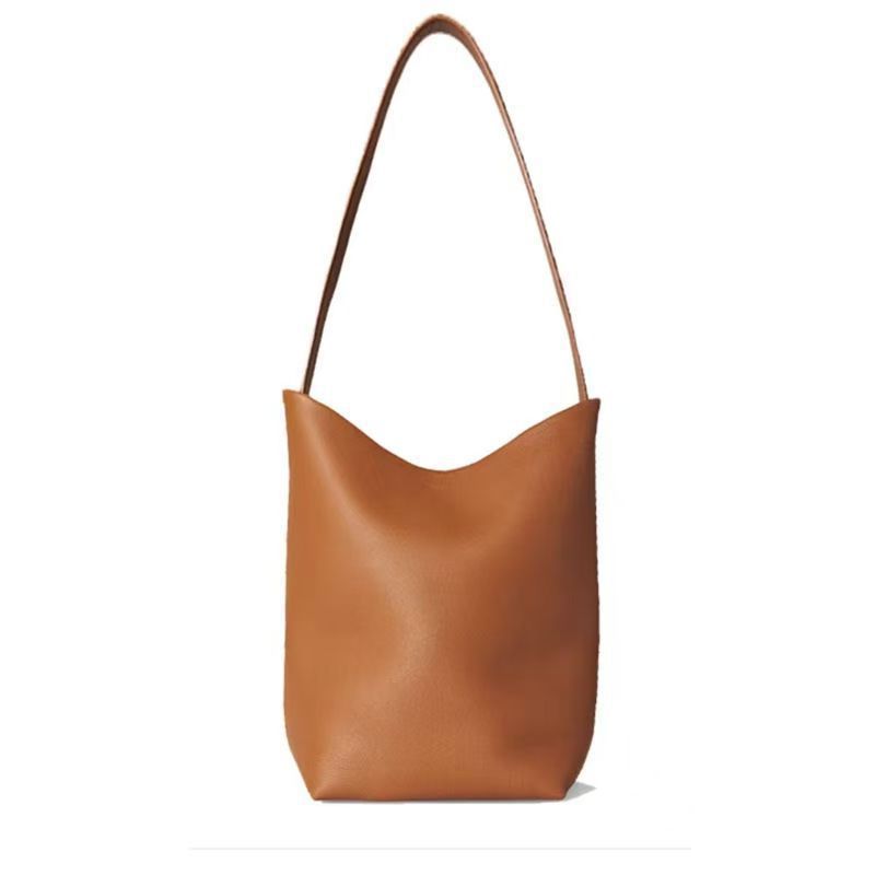 Women's Genuine Leather Litchi Pattern Cowhide Large Women's Shoulder Bag
