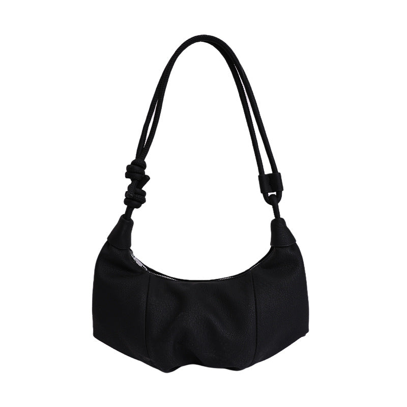 Women's Korean Style Underarm Commuter Soft Surface Bags