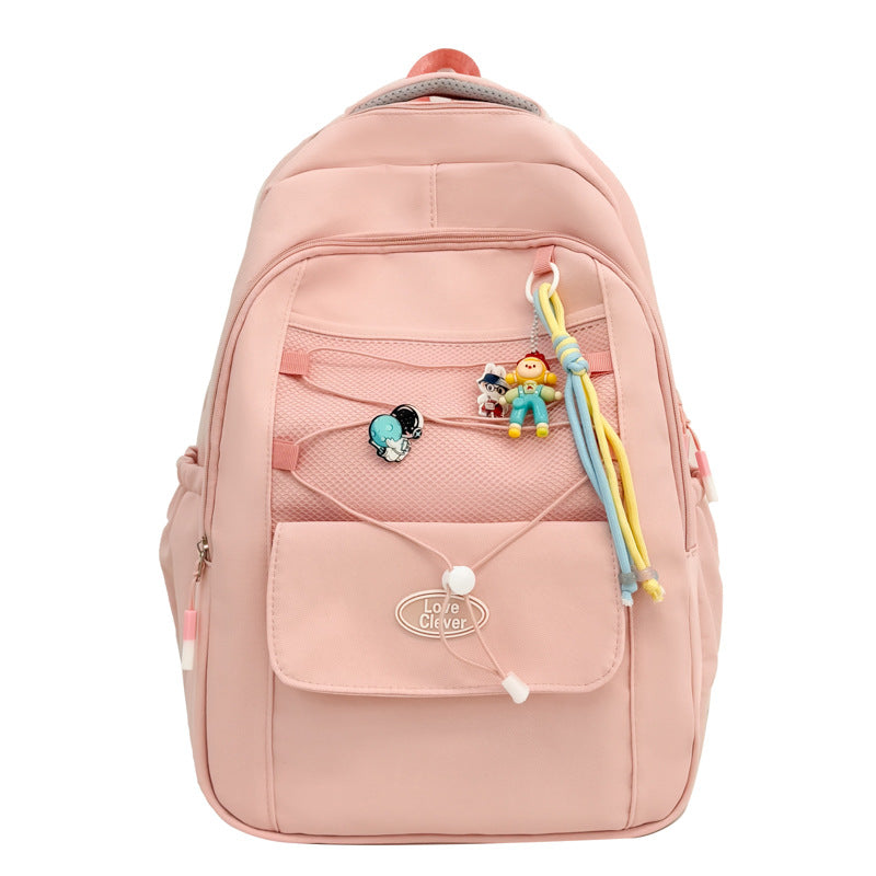 Female Korean High Style Junior Large Capacity Backpacks