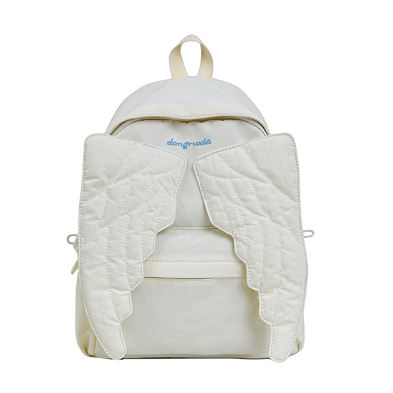 Korean Style Wings Female High Leisure College Student Schoolbag
