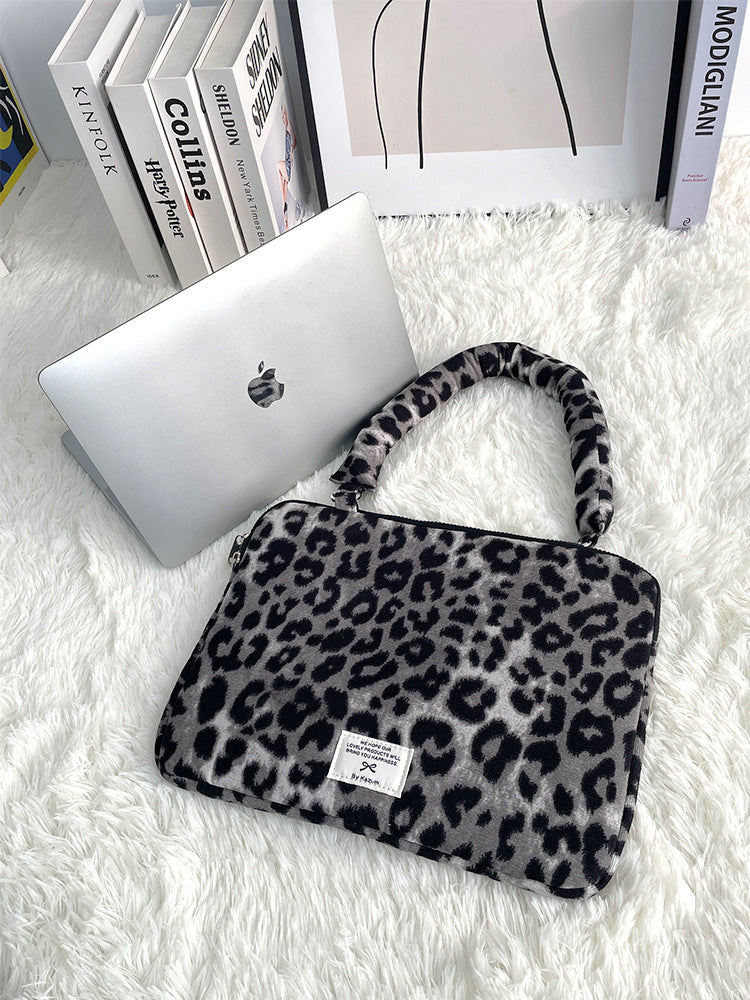 Wind Leopard Print Pc Inch Notebook Laptop Bag