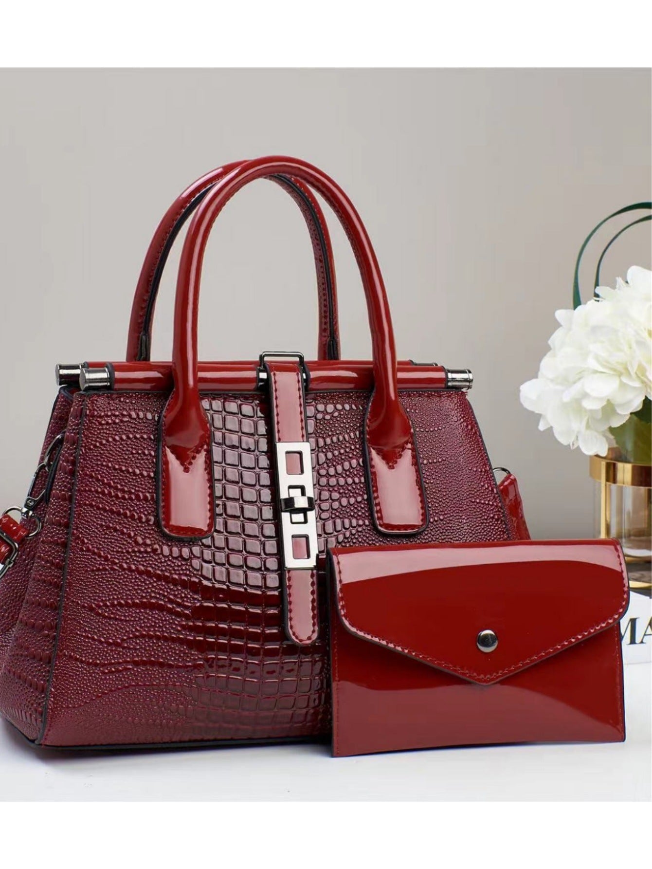Women's Texture Large Capacity Simple Western Style Women's Handbag