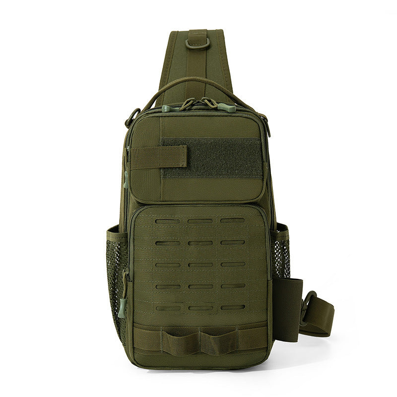 Apron Laser Cutting Multifunctional Cycling Slingshot Men's Chest Bag