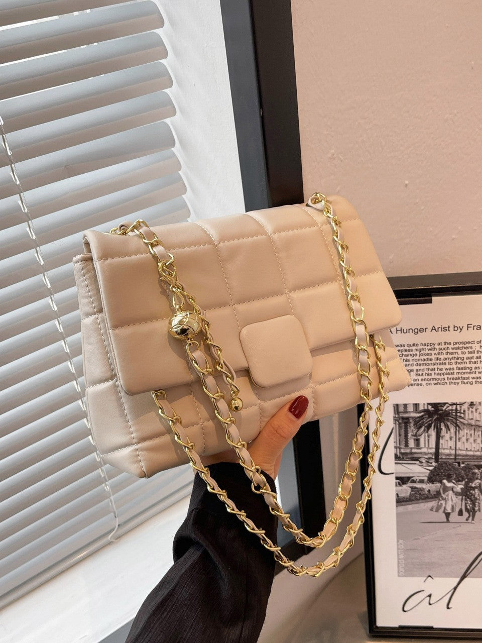 Women's Grace Western Style Rhombus Versatile Chain Women's Shoulder Bag