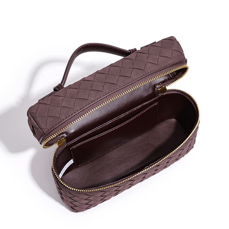 Graceful Women's Woven Lunch Box Portable Women's Handbag