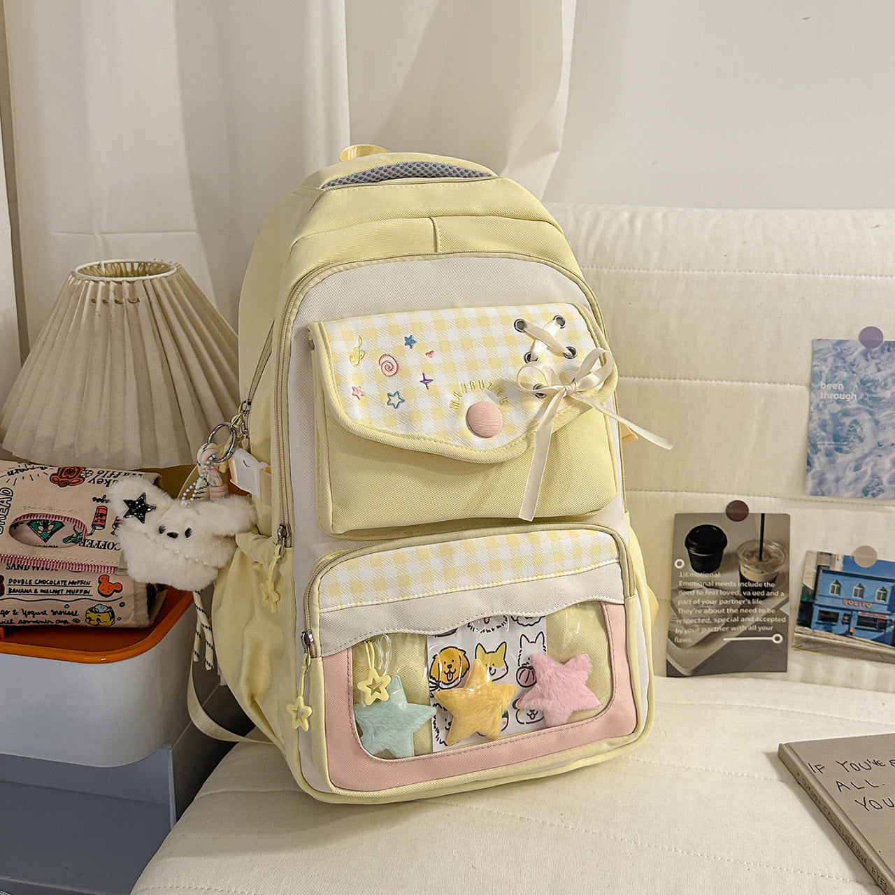 Style Cute Refreshing Junior Large Capacity Leisure Backpack