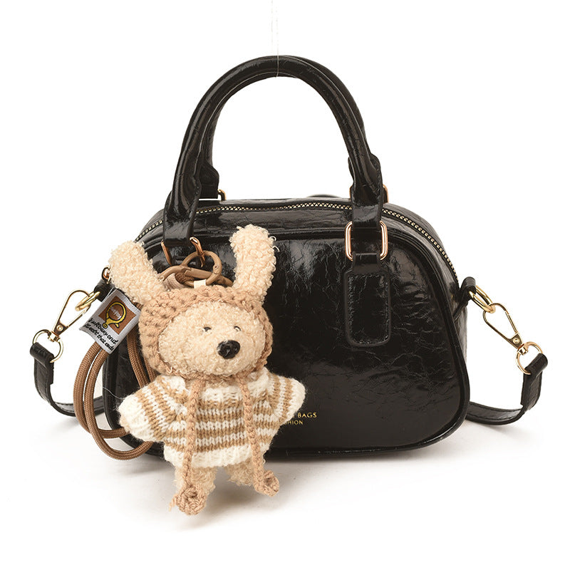 Women's Fashion Portable Bowling Early Spring Korean Style Simple Women's Messenger Bag