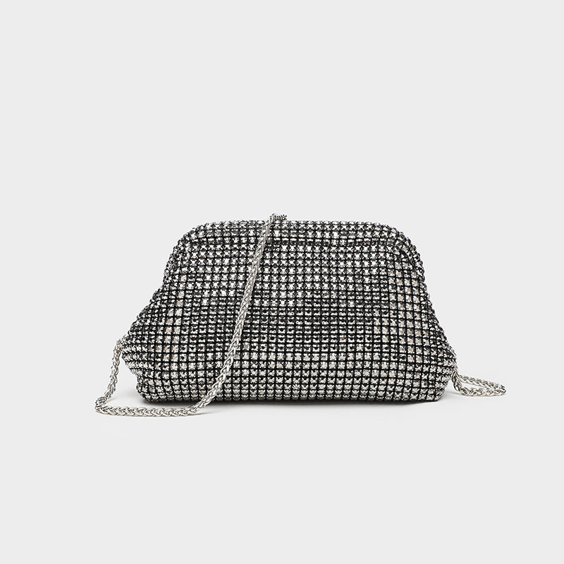 Women's Rhinestone Dinner Full Diamond Hand Clip Bags