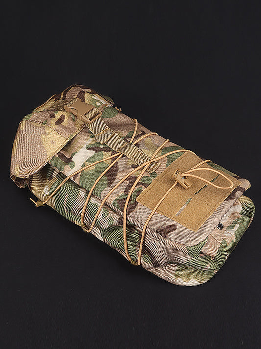 Hiking Clothing Clutter Storage Multifunctional Vest Outdoor Camouflage, Military Fan Bag