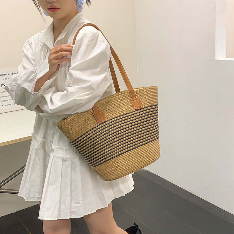 Women's Straw Woven Summer Fashion Seaside Beach Weaving Bags