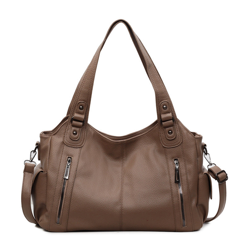 Women's Simple Fashion Retro Large Capacity Totes Bags