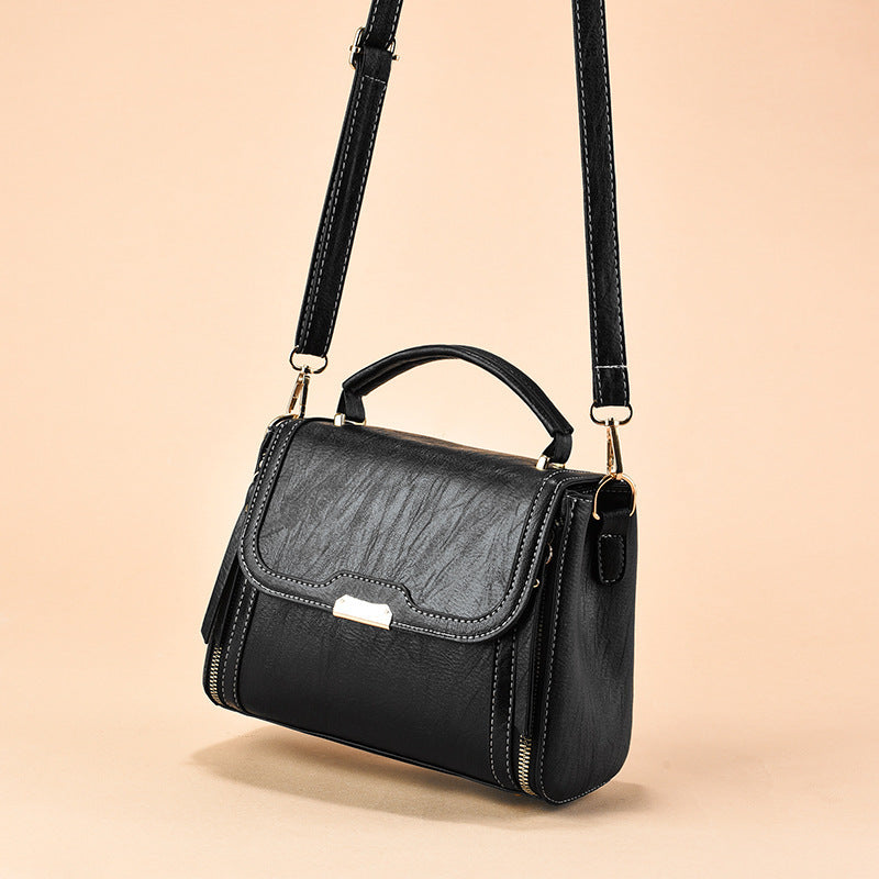 Women's Retro Versatile Fashion High Sense Mom Women's Messenger Bag