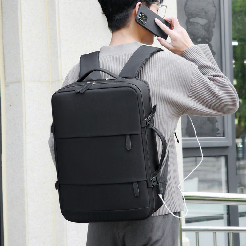 Computer Large Capacity Simple Leisure Multifunctional Business Backpack