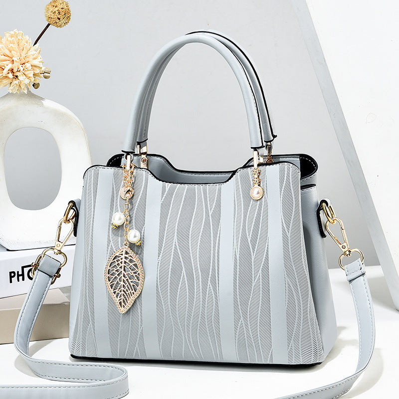 Women's Simple Western Style Korean Fashionable Large Capacity Women's Handbag