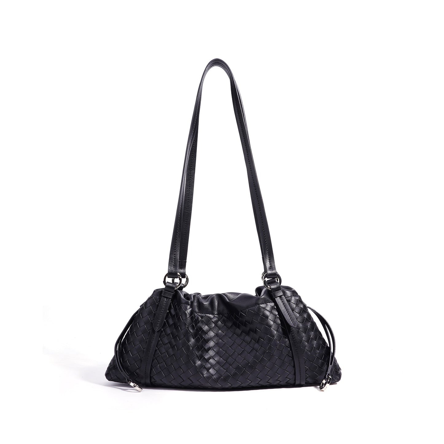 Genuine Leather Fashion Classic Pleated Design Premium Bags