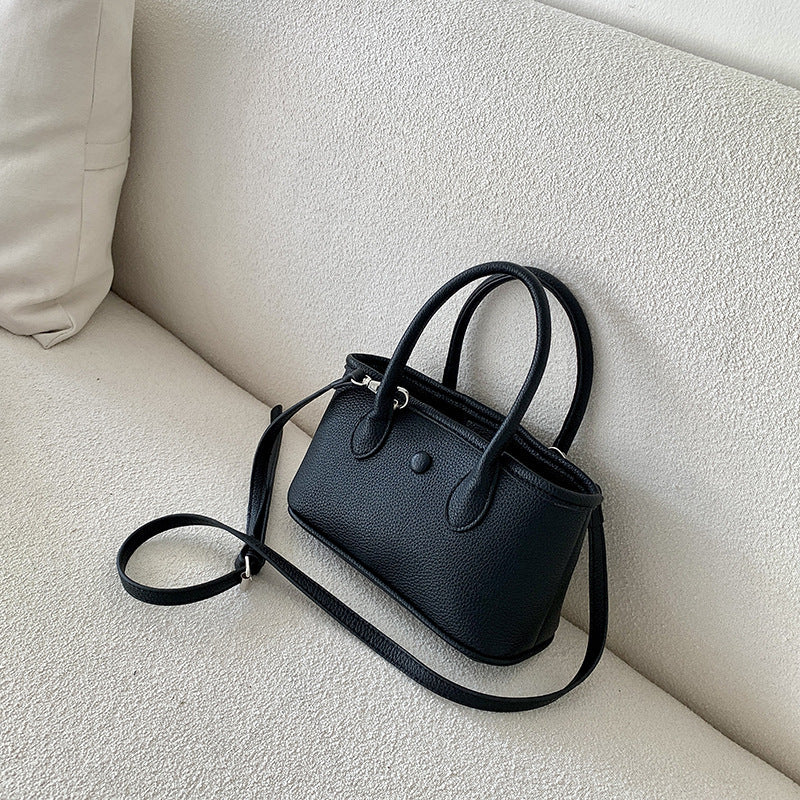 High Sense Niche Korean Style Fashion Simple Solid Women's Messenger Bag
