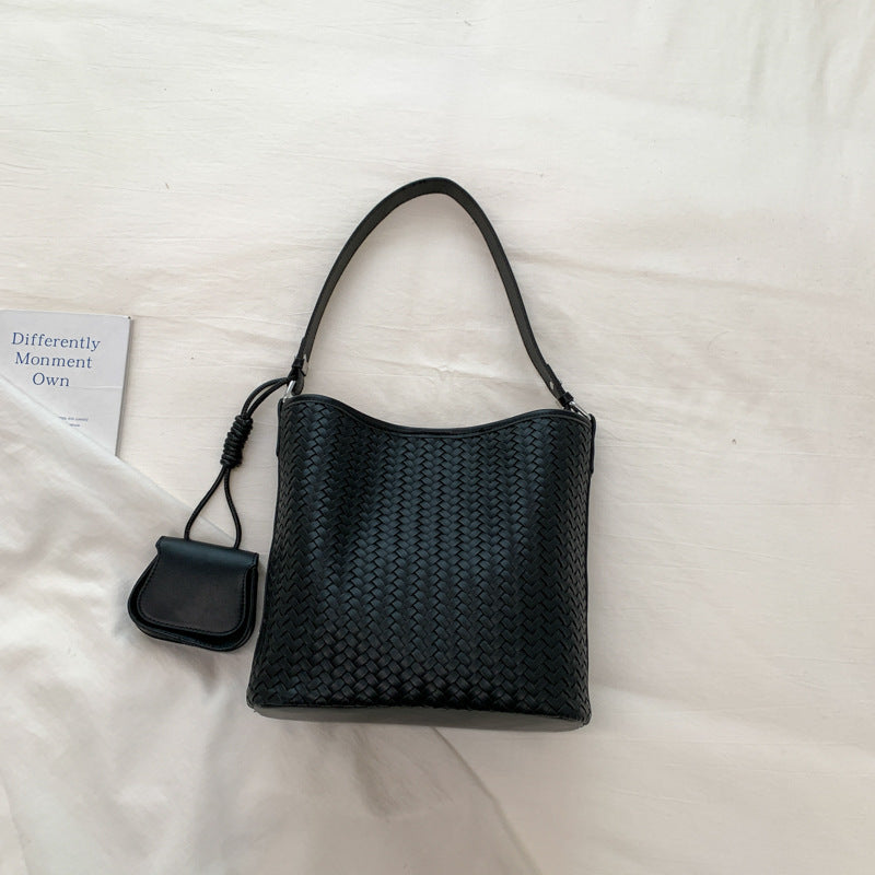Women's Capacity Woven Hand Carrying Summer Simple Bags