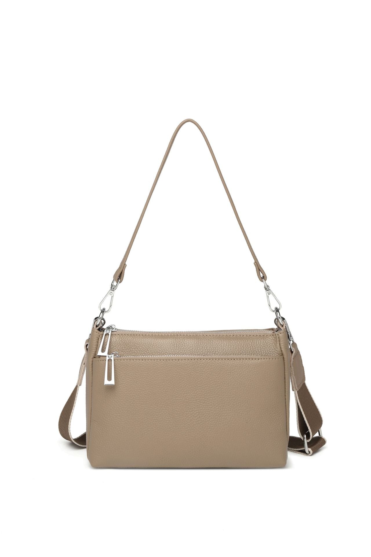 Women's Fashion Commuter First Layer Cowhide Large Capacity Versatile Women's Shoulder Bag