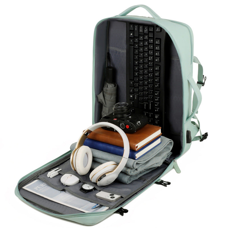 Computer Large Capacity Simple Leisure Multifunctional Business Backpack