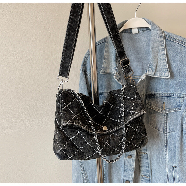 Women's Chain Commuter Classic Style High Sense Light Luxury Simplicity Fashion Women's Shoulder Bag