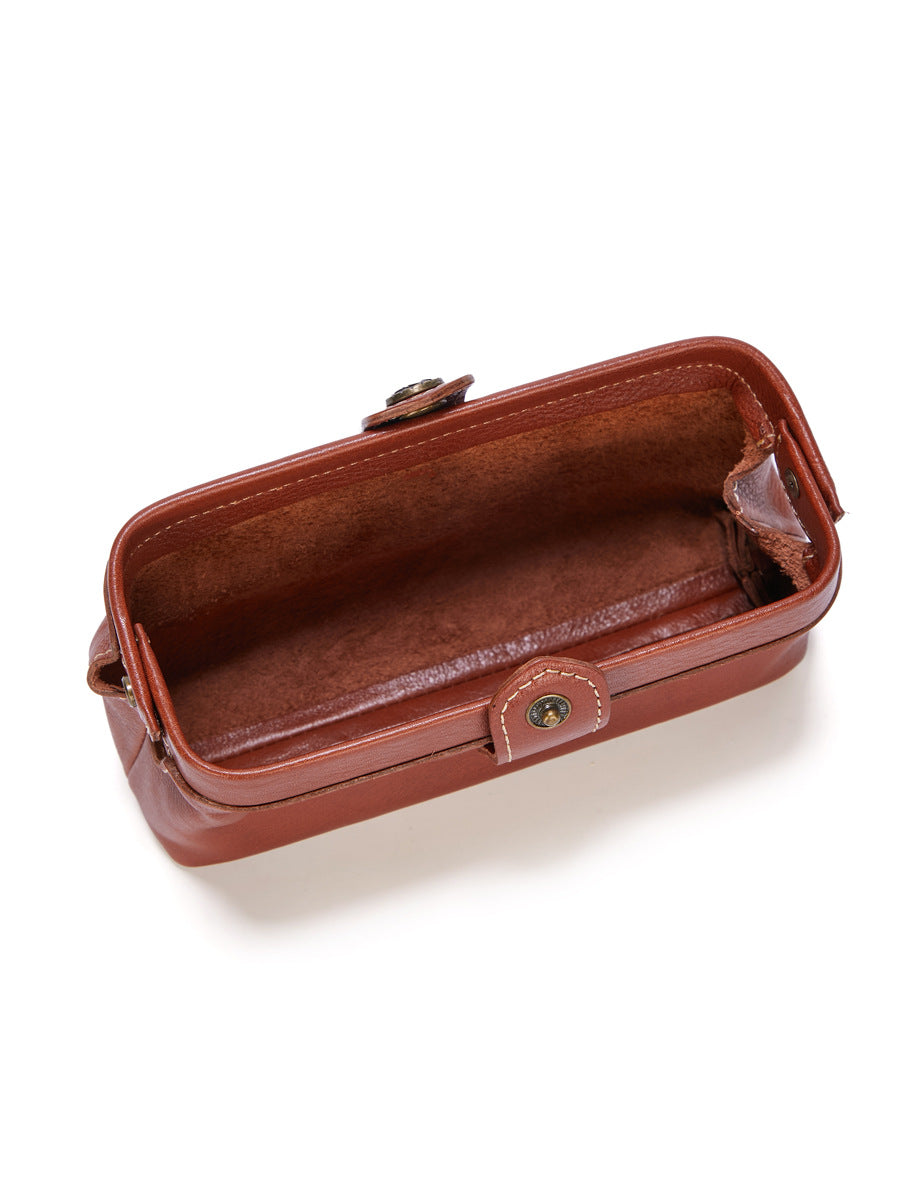 Classic Classy Women's Cowhide Clutch High-grade Women's Leather Bag