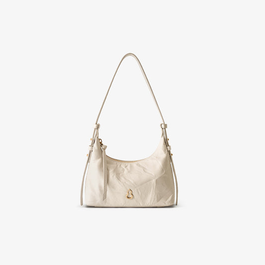 Half Slope Layer Cowhide Underarm High Quality Women's Shoulder Bag