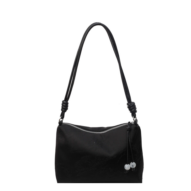 Women's Fashion Underarm Chinese Embroidery Simple Niche Women's Messenger Bag