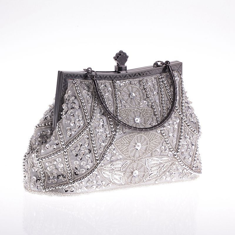 Beaded Embroidered Wear Portable Classic Cheongsam Perfect Match Dinner Bag