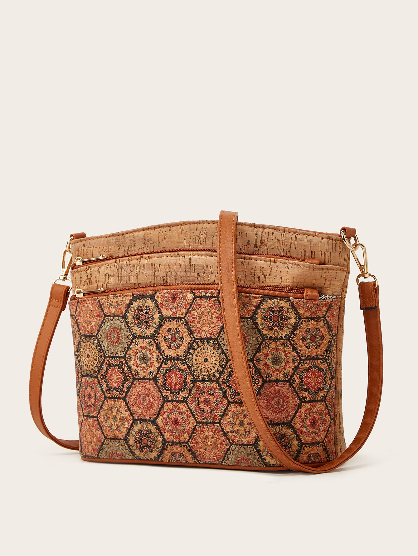 Women's Ethnic Style Retro Fashion Bark Pattern Bags