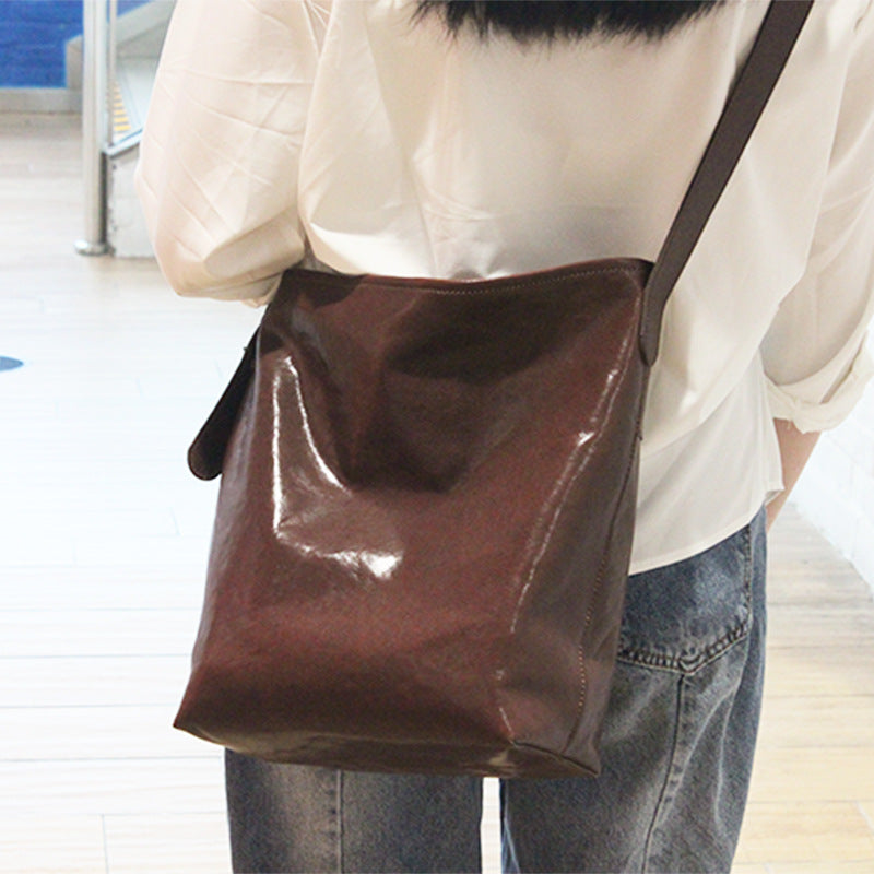 Comfortable Glamorous Women's Leather Advanced Exquisite Women's Messenger Bag