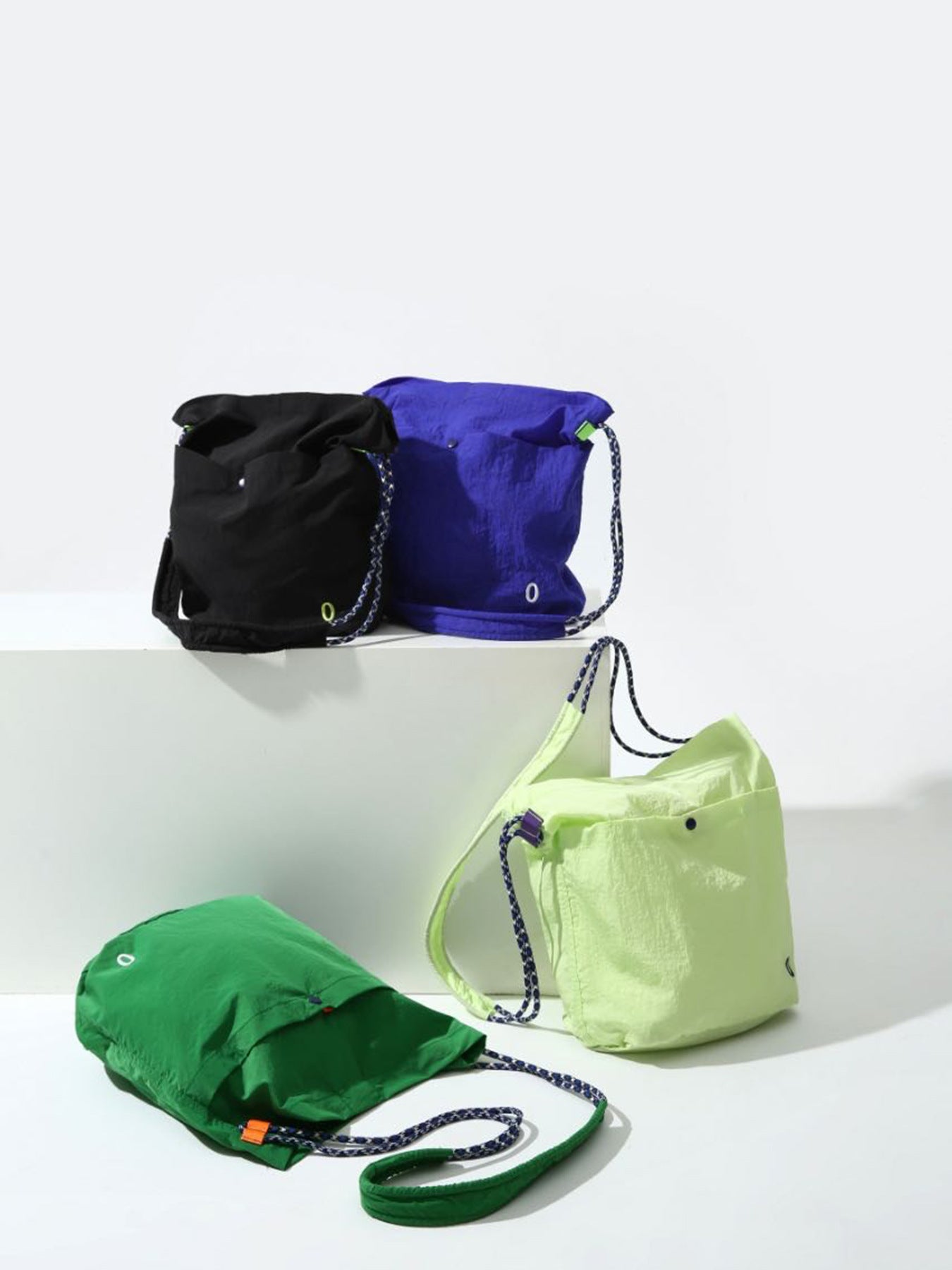 Women's & Men's Niche Designer Couple Function Minimalist Wrinkle Lightweight Exercise Bags