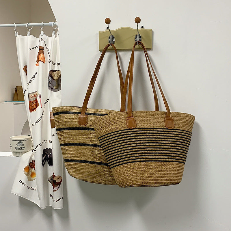 Women's Straw Woven Summer Fashion Seaside Beach Weaving Bags