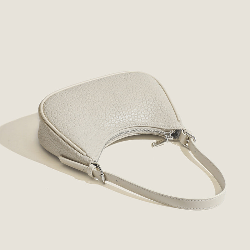 Women's Texture Trend Underarm Niche Design Fashion Women's Shoulder Bag
