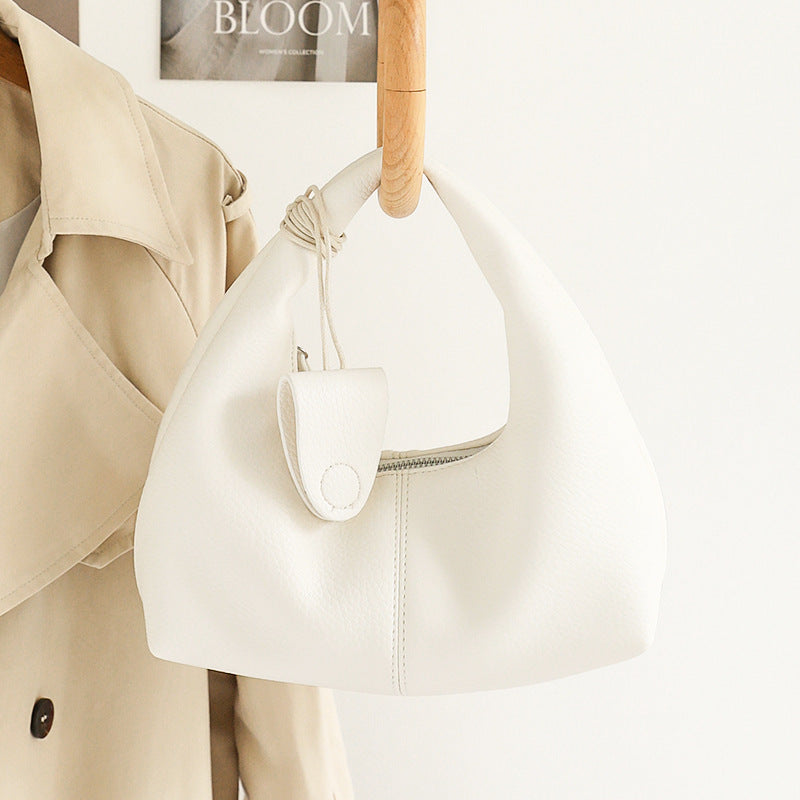 Women's Commuter Carrying Cute Lychee Pattern Soft Leather Women's Handbag