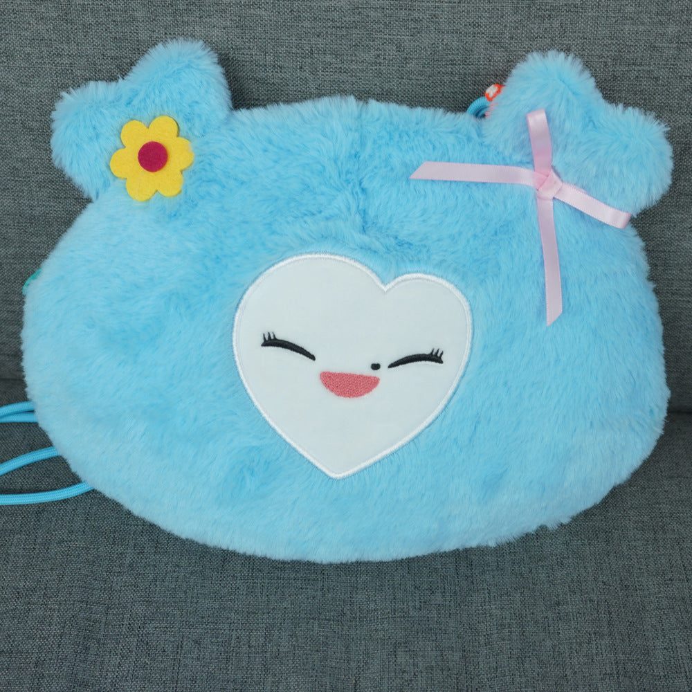 Cute Cartoon Plush Female Mobile Snack Bags