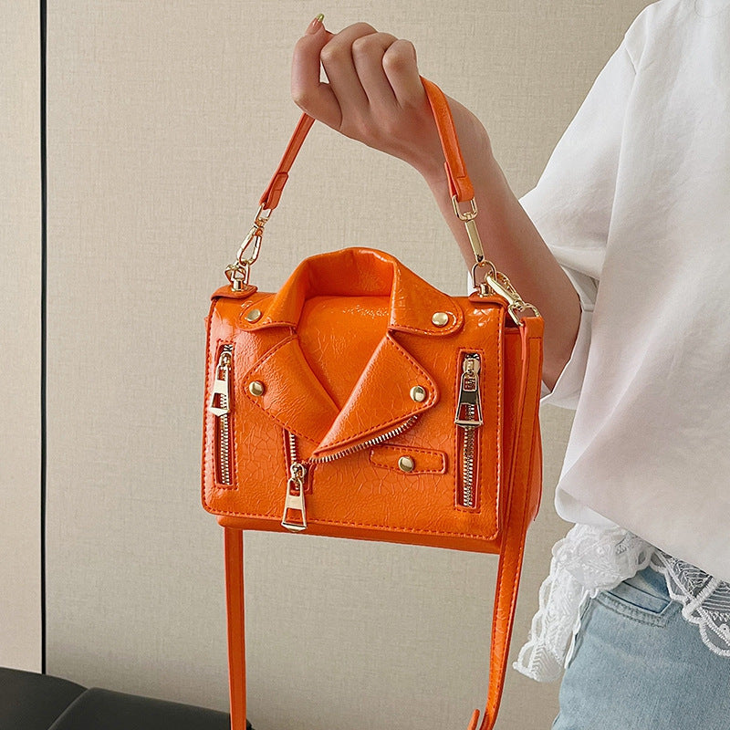 Individual Clothes Korean Style Fashion Rivet Small Square Bags