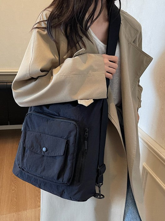 Women's Large Capacity Canvas Lightweight Multifunctional Sling Women's Shoulder Bag