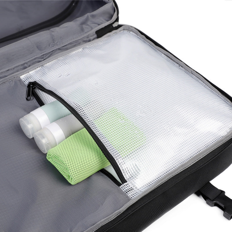 Men's Vacuum Compression Large Capacity Dry Wet Separation Computer Lock